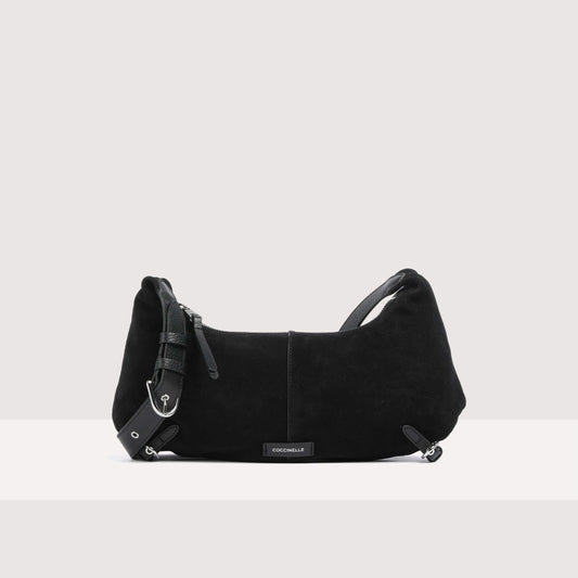 COCCINELLE ABIGAIL SUEDE BIMATERIAL SMALL