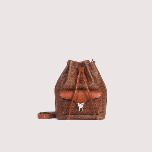 COCCINELLE BEAT GENERATION COATED MONOGRAM MEDIUM