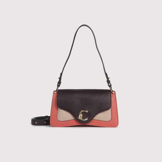 COCCINELLE C-ME TRICOLOR MEDIUM