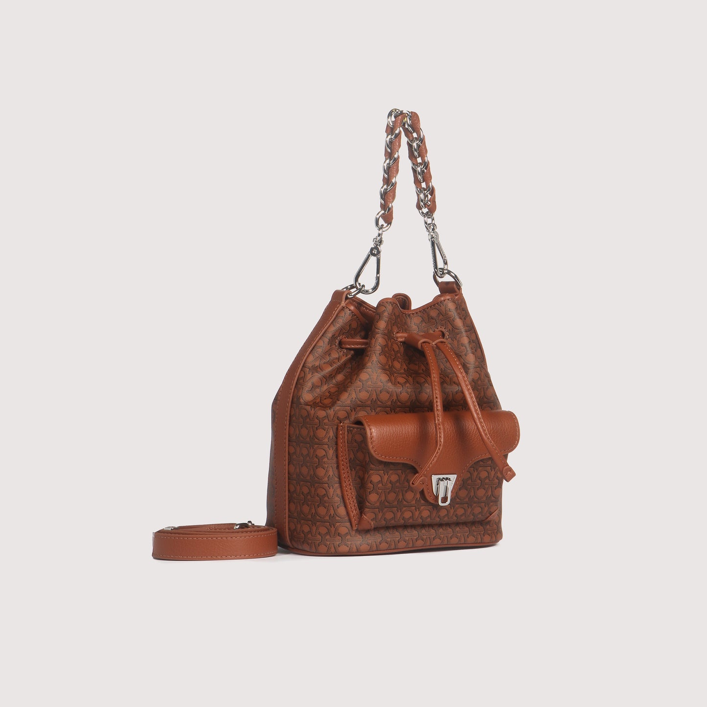 COCCINELLE BEAT GENERATION COATED MONOGRAM SMALL