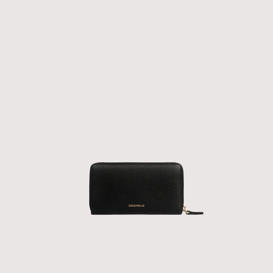 COCCINELLE DULSE SOFT LARGE ZIP AROUND