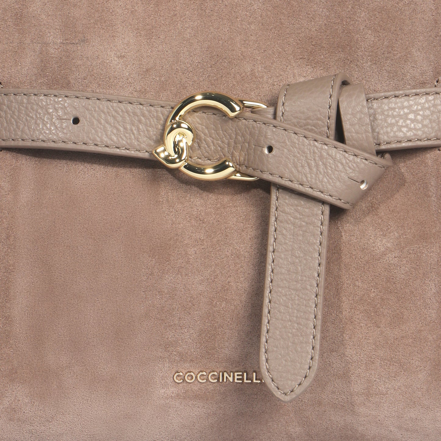 COCCINELLE SABINE SUEDE BIMATERIAL SMALL