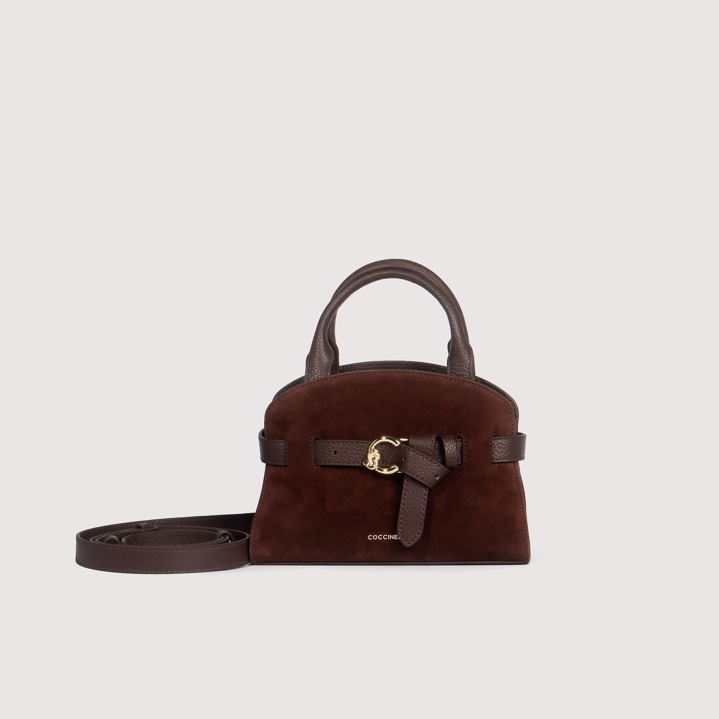 COCCINELLE SABINE SUEDE BIMATERIAL SMALL
