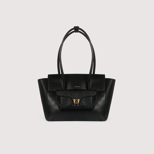 COCCINELLE DOUBLE BEAT BIMATERIAL MEDIUM