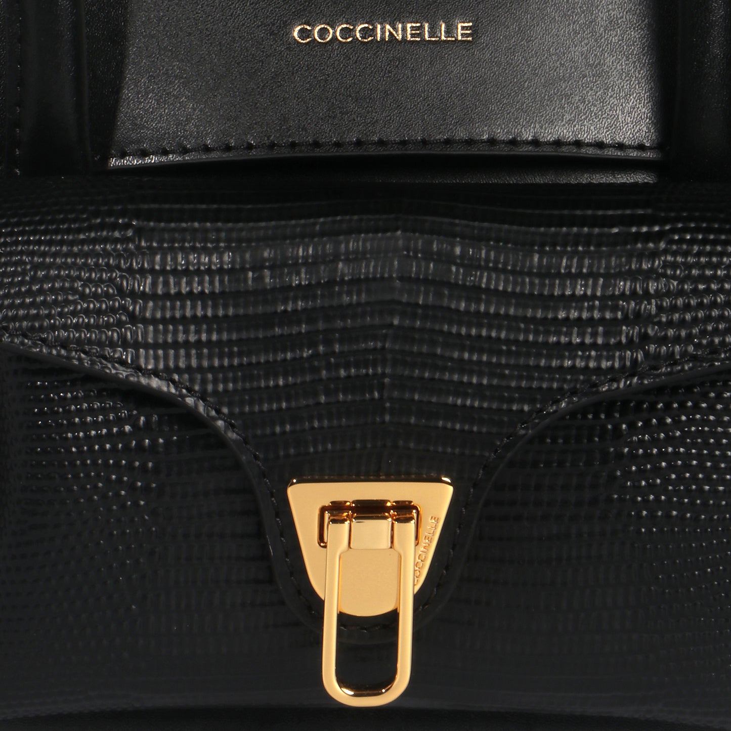 COCCINELLE DOUBLE BEAT BIMATERIAL SMALL