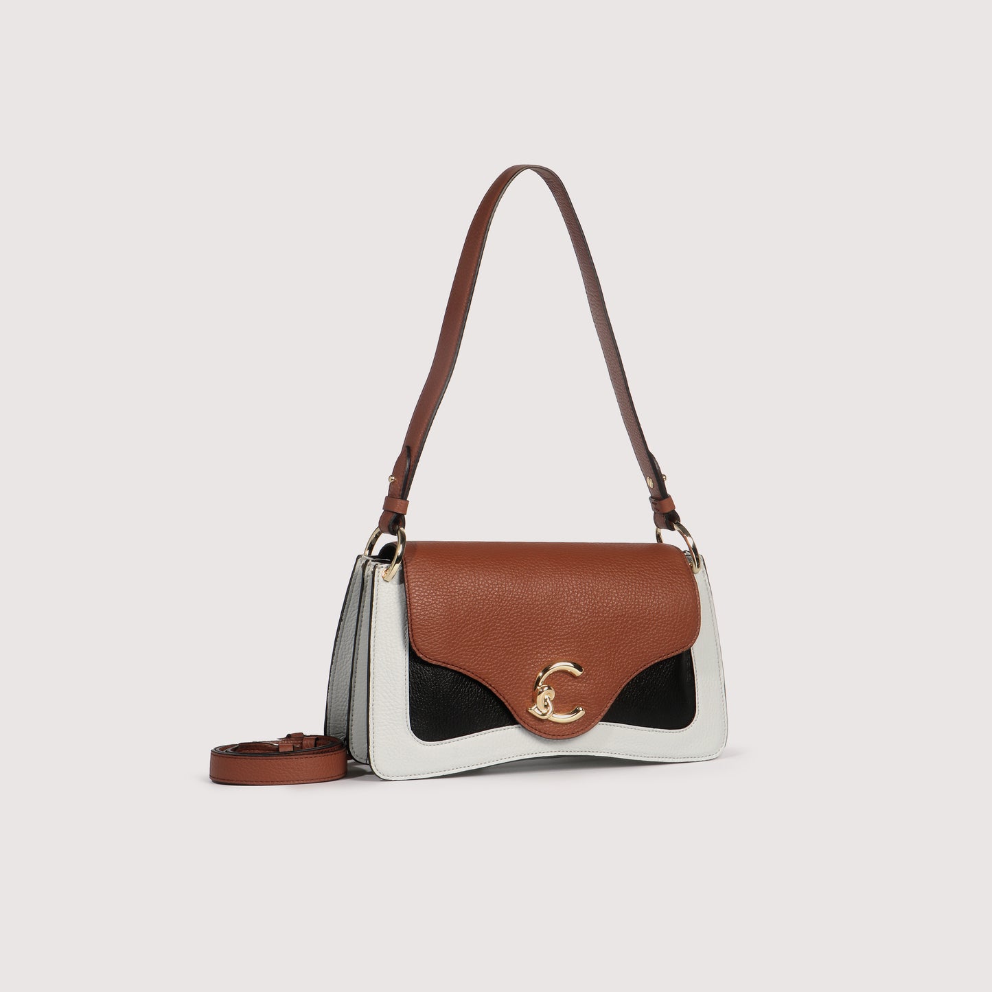 COCCINELLE C-ME TRICOLOR MEDIUM