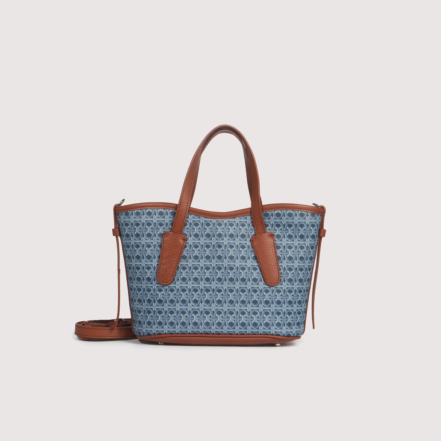 COCCINELLE NEW NEVER WITHOUT BAG COATED MONOGRAM SMALL