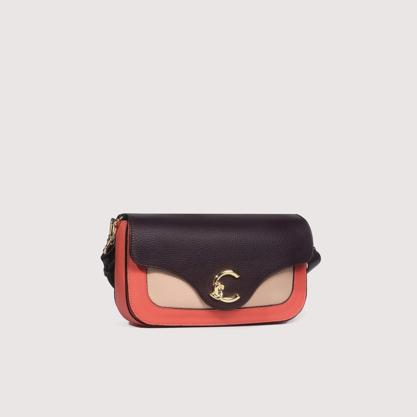 COCCINELLE C-ME TRICOLOR MEDIUM