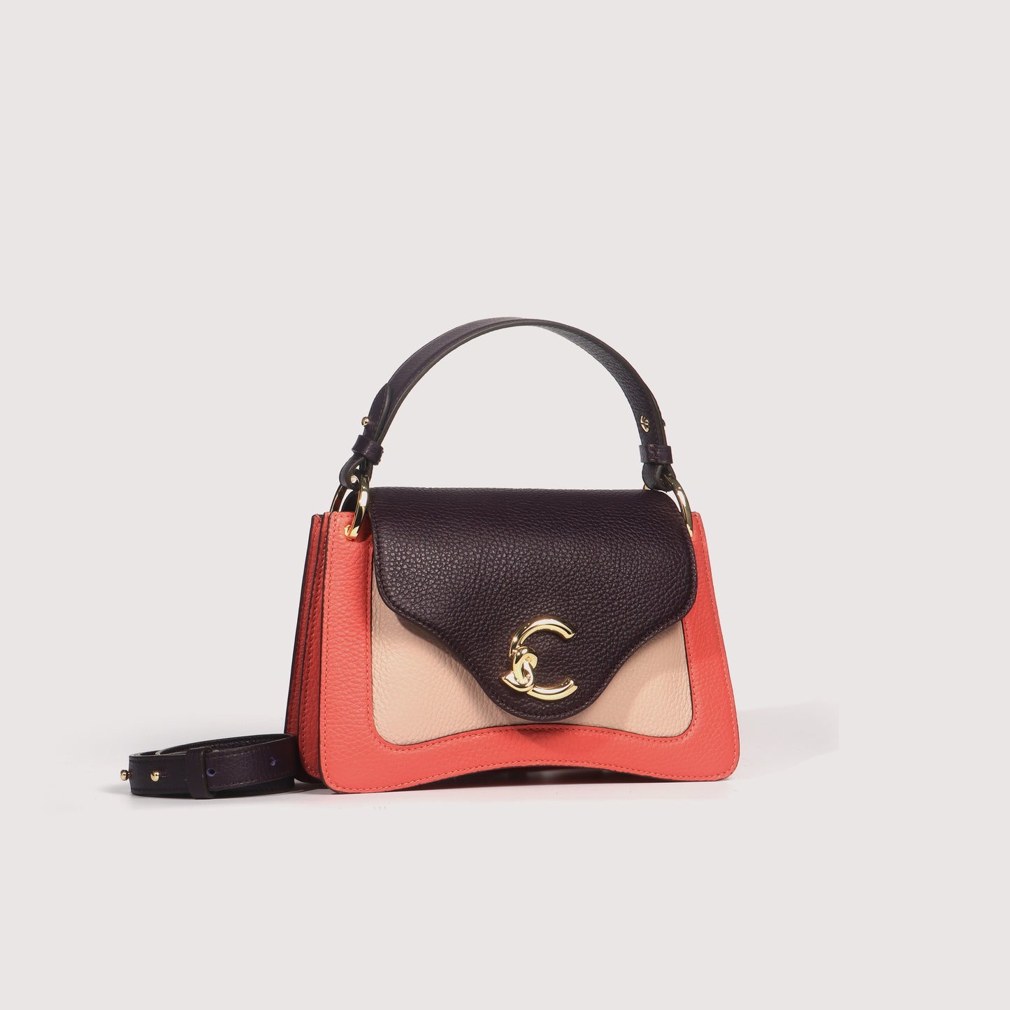 COCCINELLE C-ME TRICOLOR SMALL
