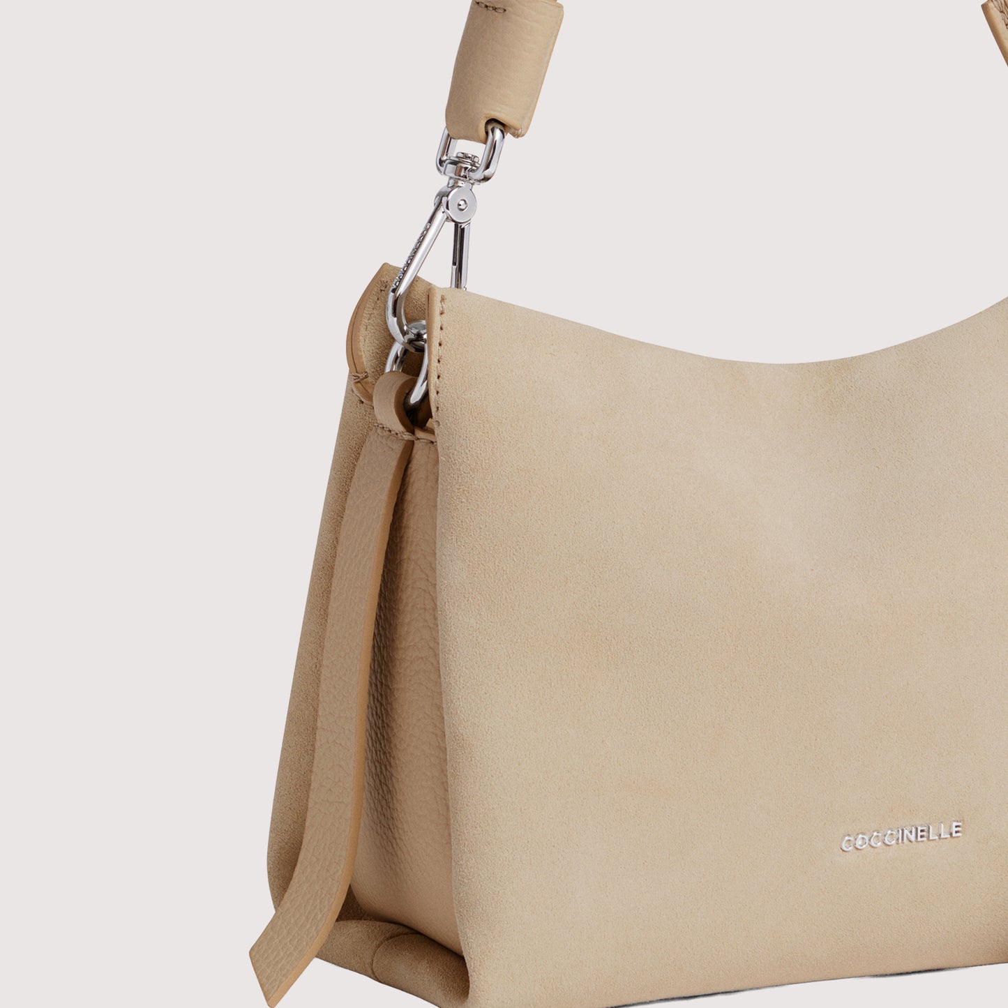 COCCINELLE BOHEME SUEDE BIMATERIAL SMALL