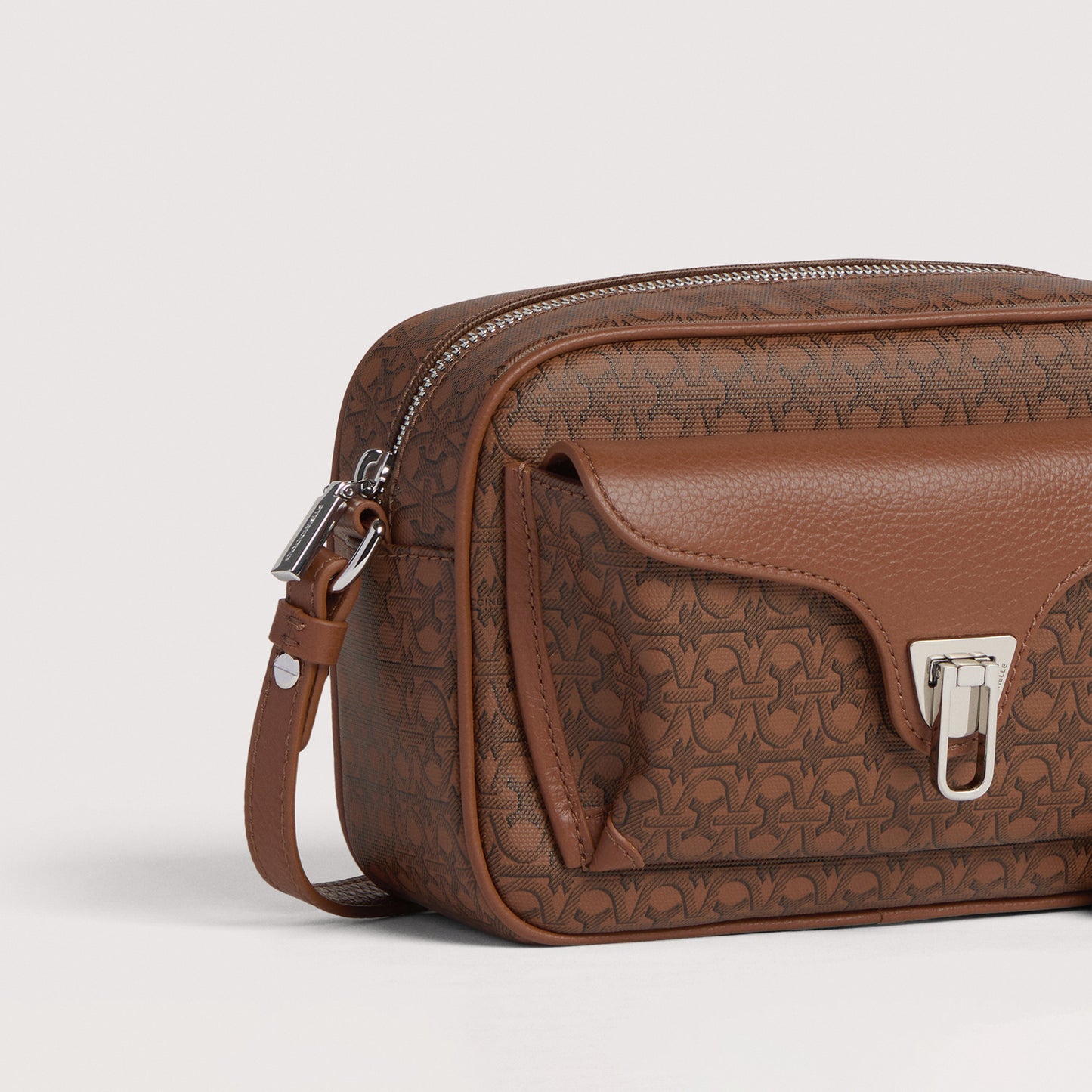 COCCINELLE BEAT COATED MONOGRAM SMALL