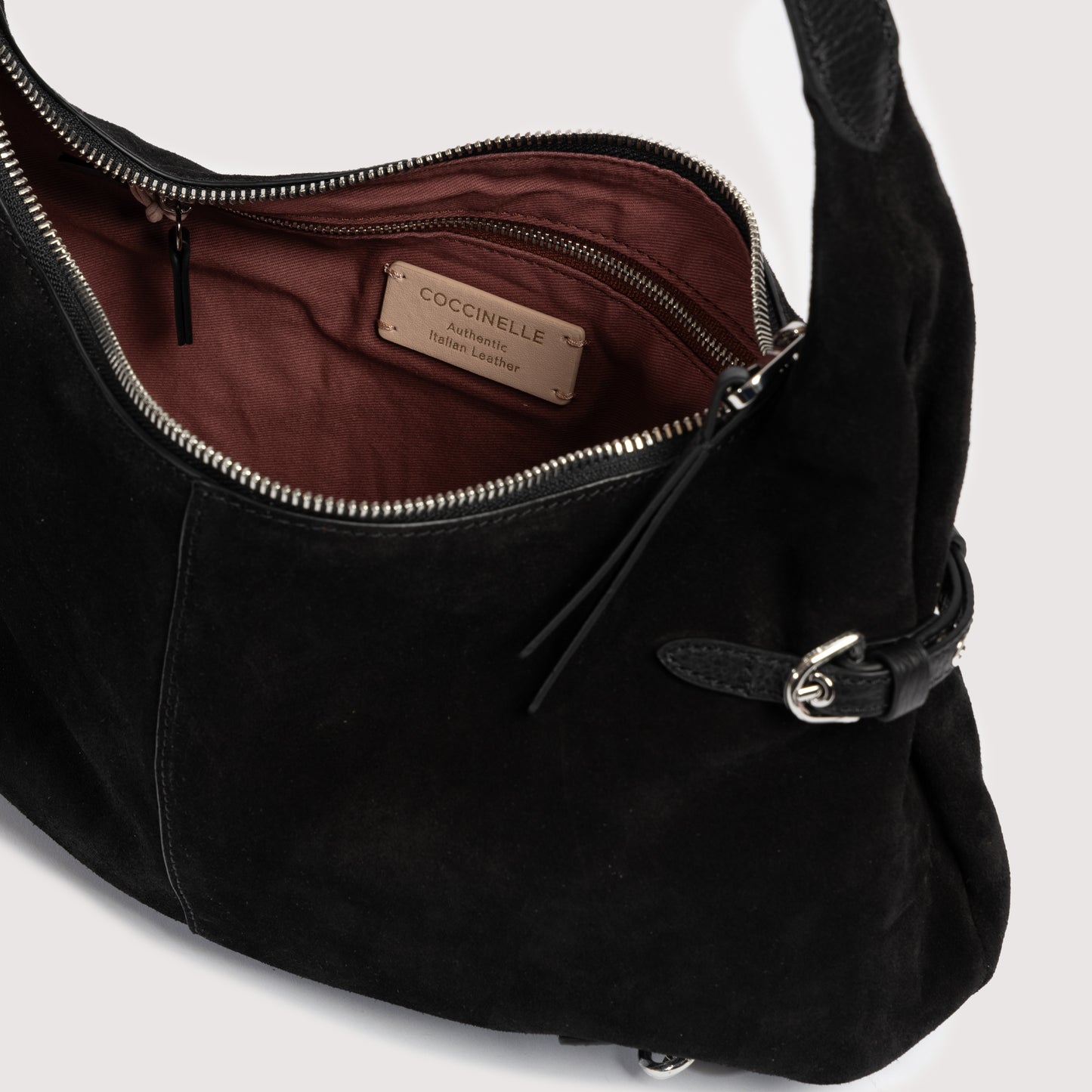 COCCINELLE ABIGAIL SUEDE BIMATERIAL MEDIUM