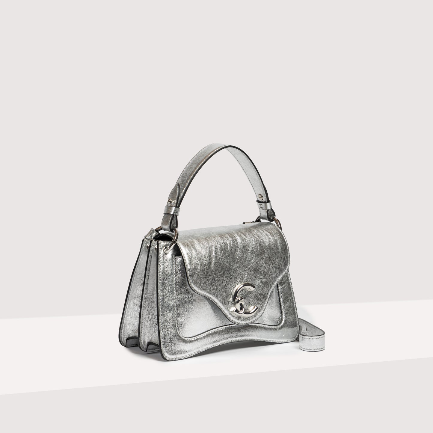 COCCINELLE C-ME SMOOTH METAL SMALL