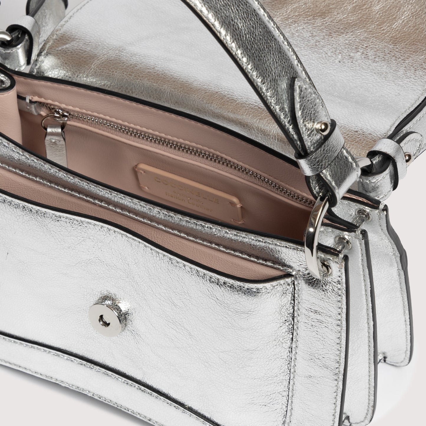 COCCINELLE C-ME SMOOTH METAL SMALL