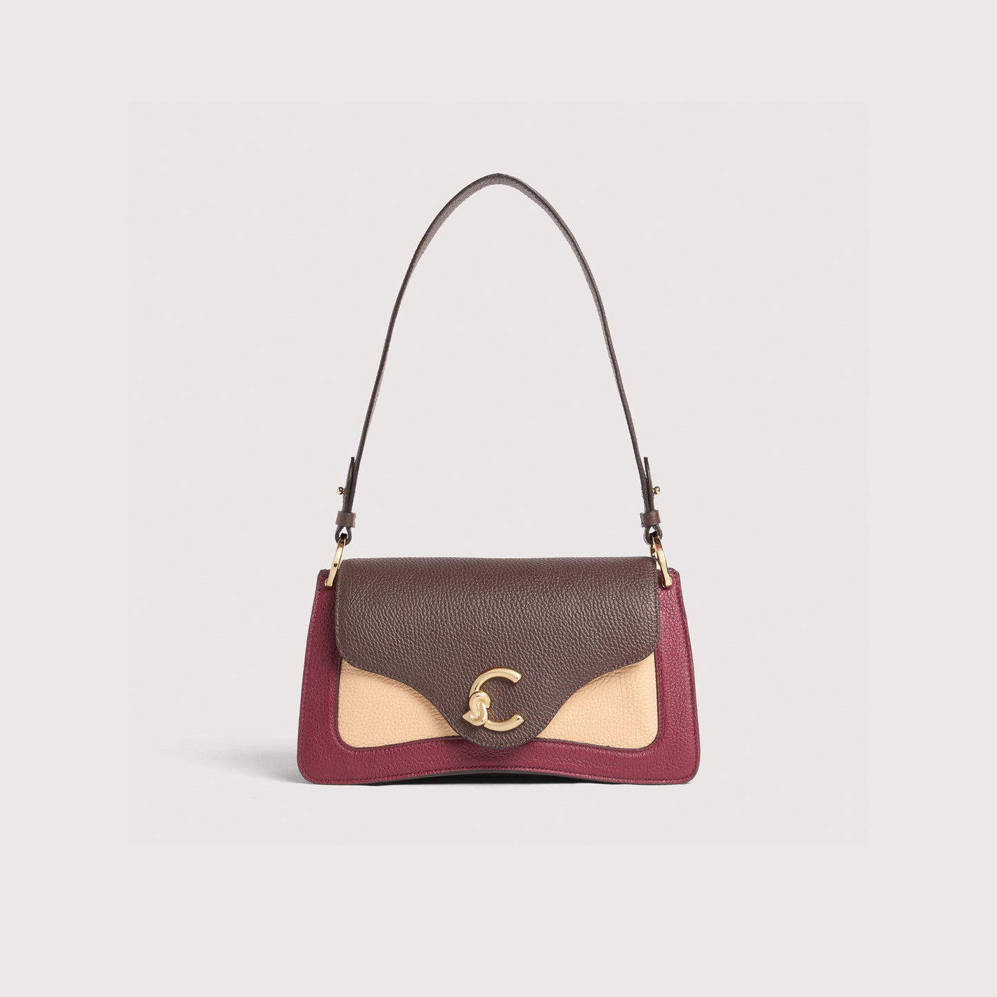 COCCINELLE C-ME TRICOLOR MEDIUM