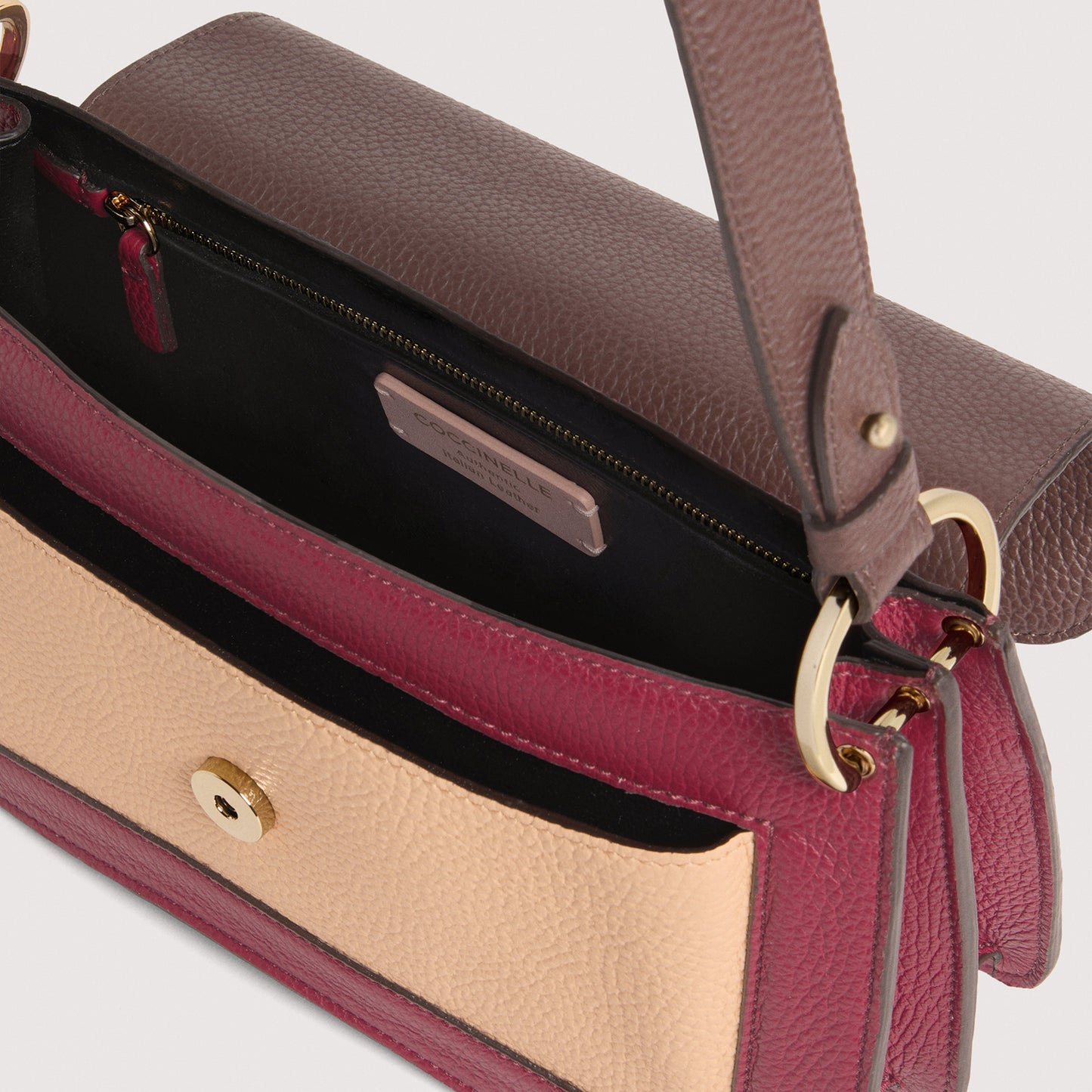 COCCINELLE C-ME TRICOLOR MEDIUM