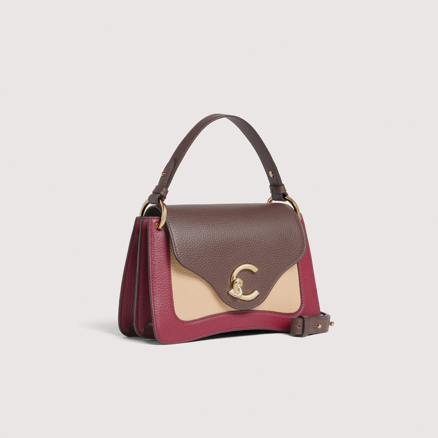 COCCINELLE C-ME TRICOLOR SMALL