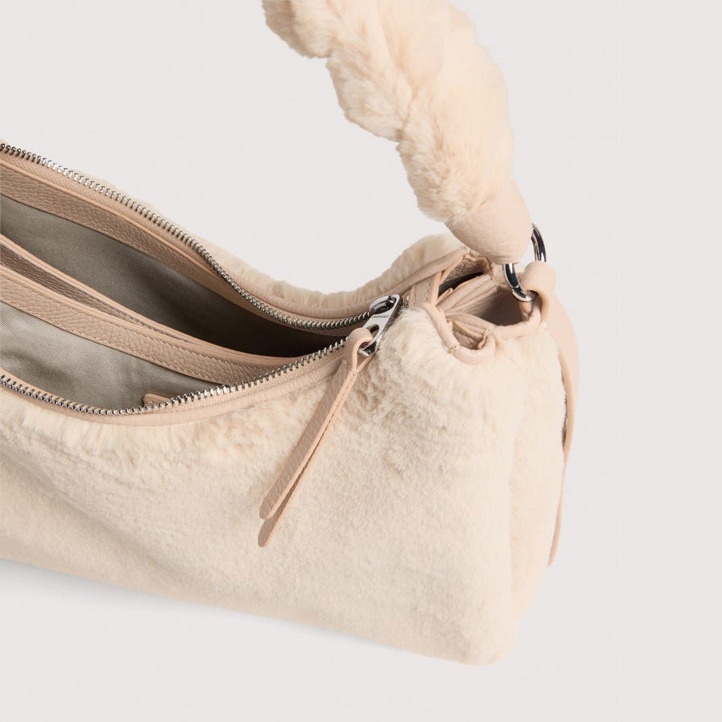 COCCINELLE BOHEME SYNTHETIC FUR SMALL