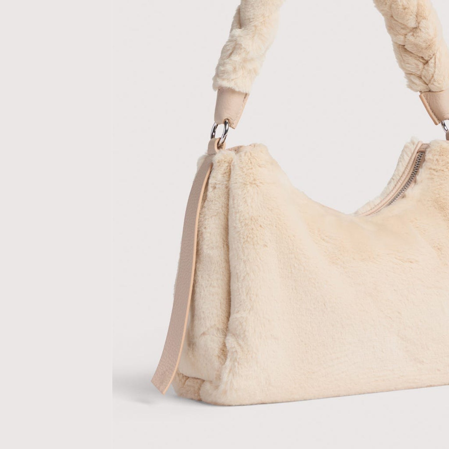 COCCINELLE BOHEME SYNTHETIC FUR SMALL