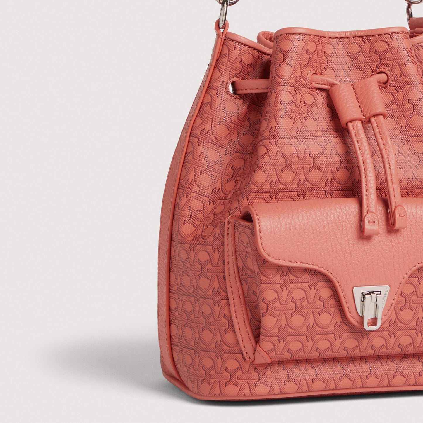 COCCINELLE BEAT GENERATION COATED MONOGRAM SMALL