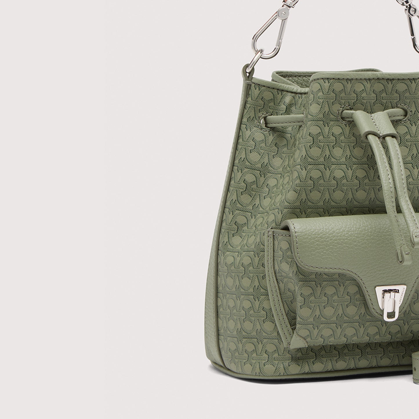 COCCINELLE BEAT GENERATION COATED MONOGRAM SMALL
