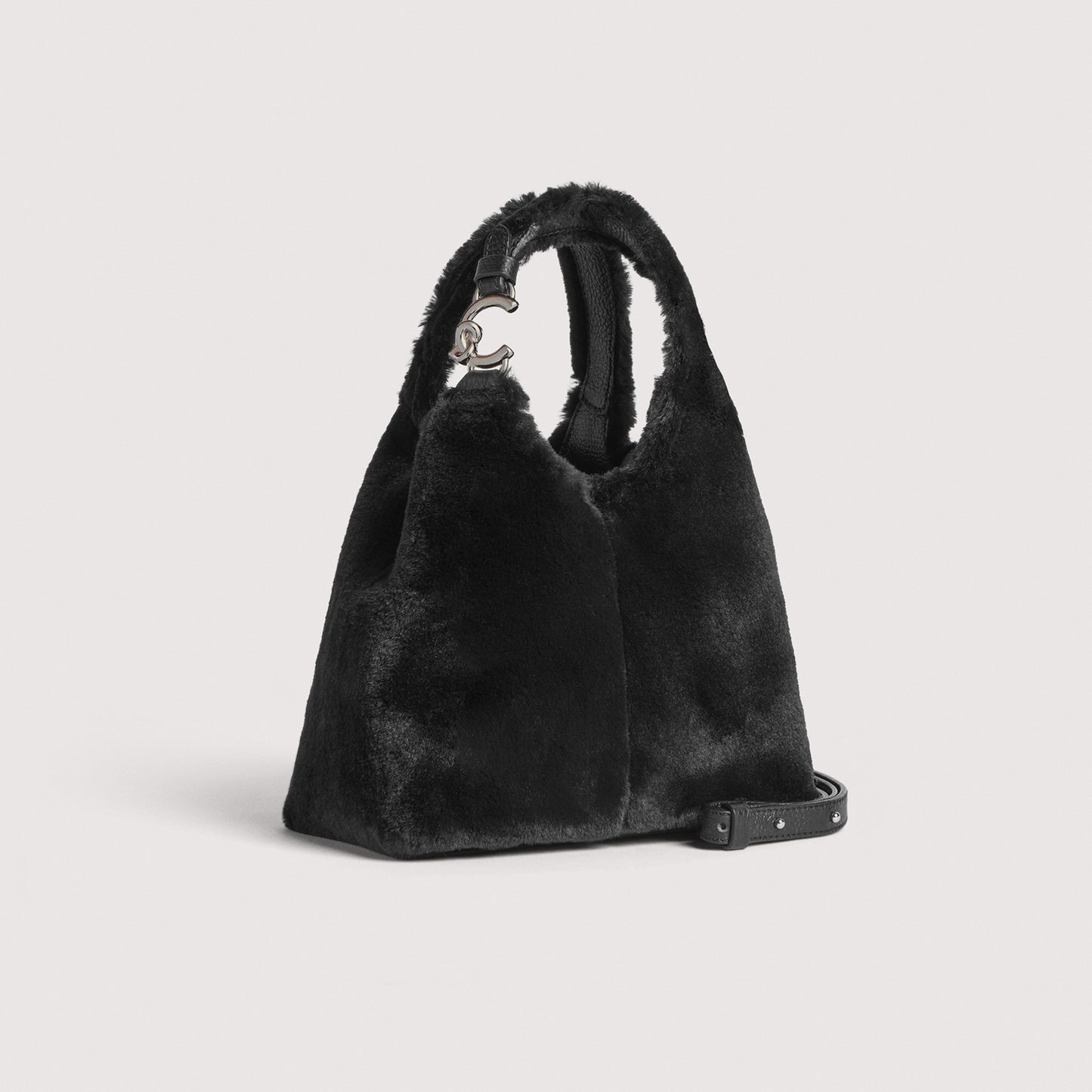 COCCINELLE C-EASY SYNTHETIC FUR SMALL