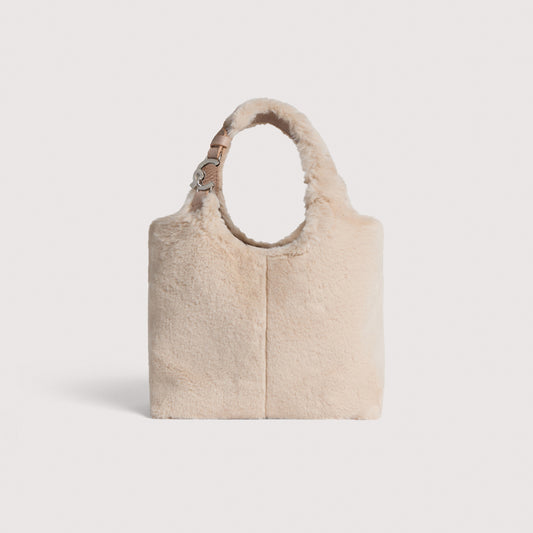 COCCINELLE C-EASY SYNTHETIC FUR SMALL