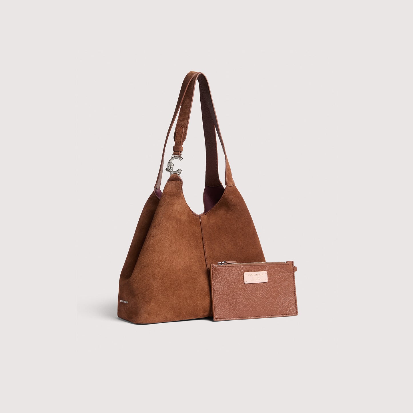 COCCINELLE C-EASY SUEDE MEDIUM