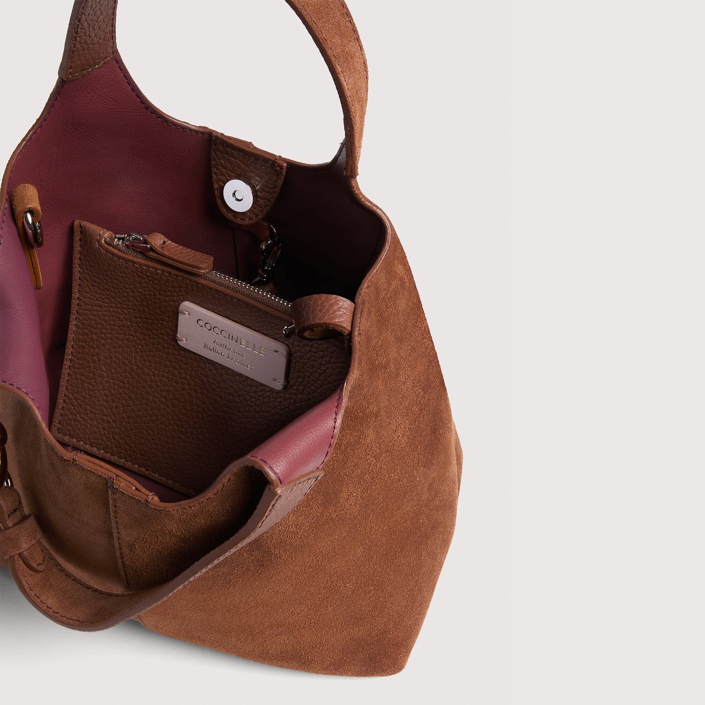 COCCINELLE C-EASY SUEDE SMALL