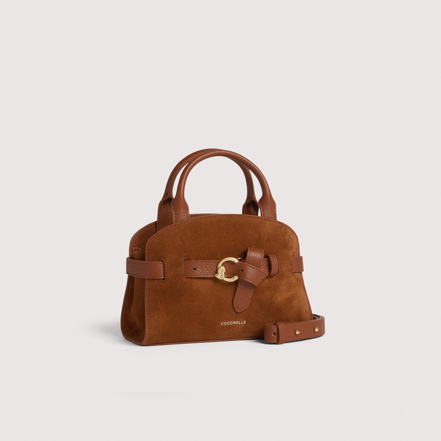 COCCINELLE SABINE SUEDE BIMATERIAL SMALL