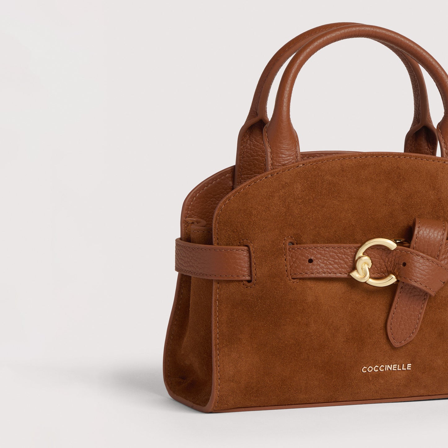 COCCINELLE SABINE SUEDE BIMATERIAL SMALL
