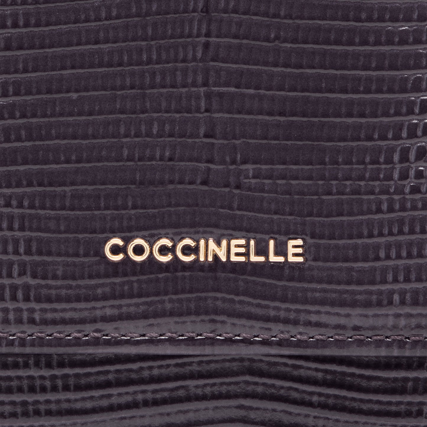 COCCINELLE METALLIC LIZARD MEDIUM