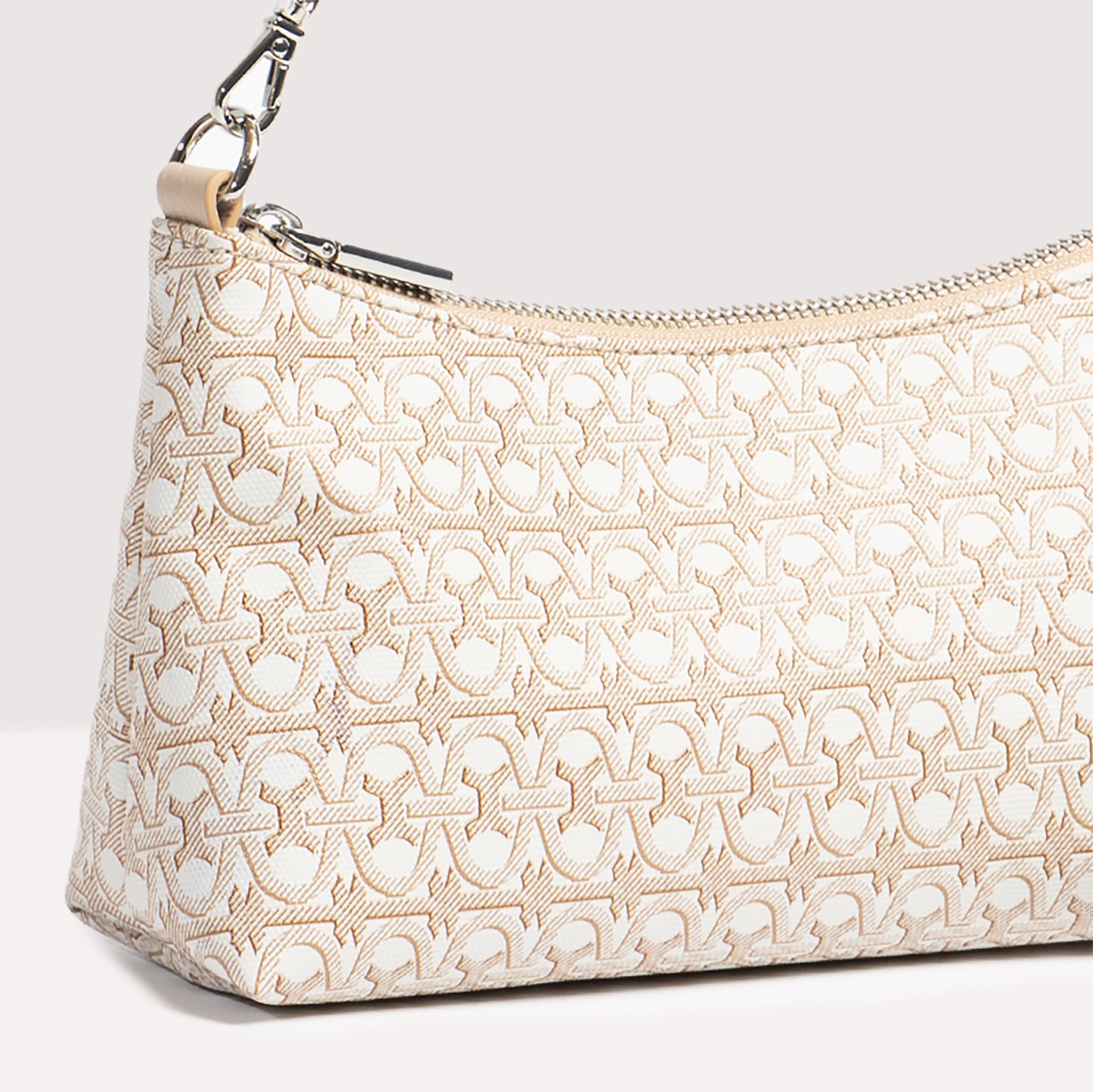 COCCINELLE AURA COATED MONOGRAM MINI