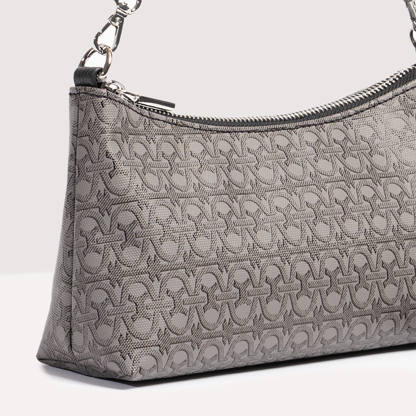 COCCINELLE AURA COATED MONOGRAM MINI