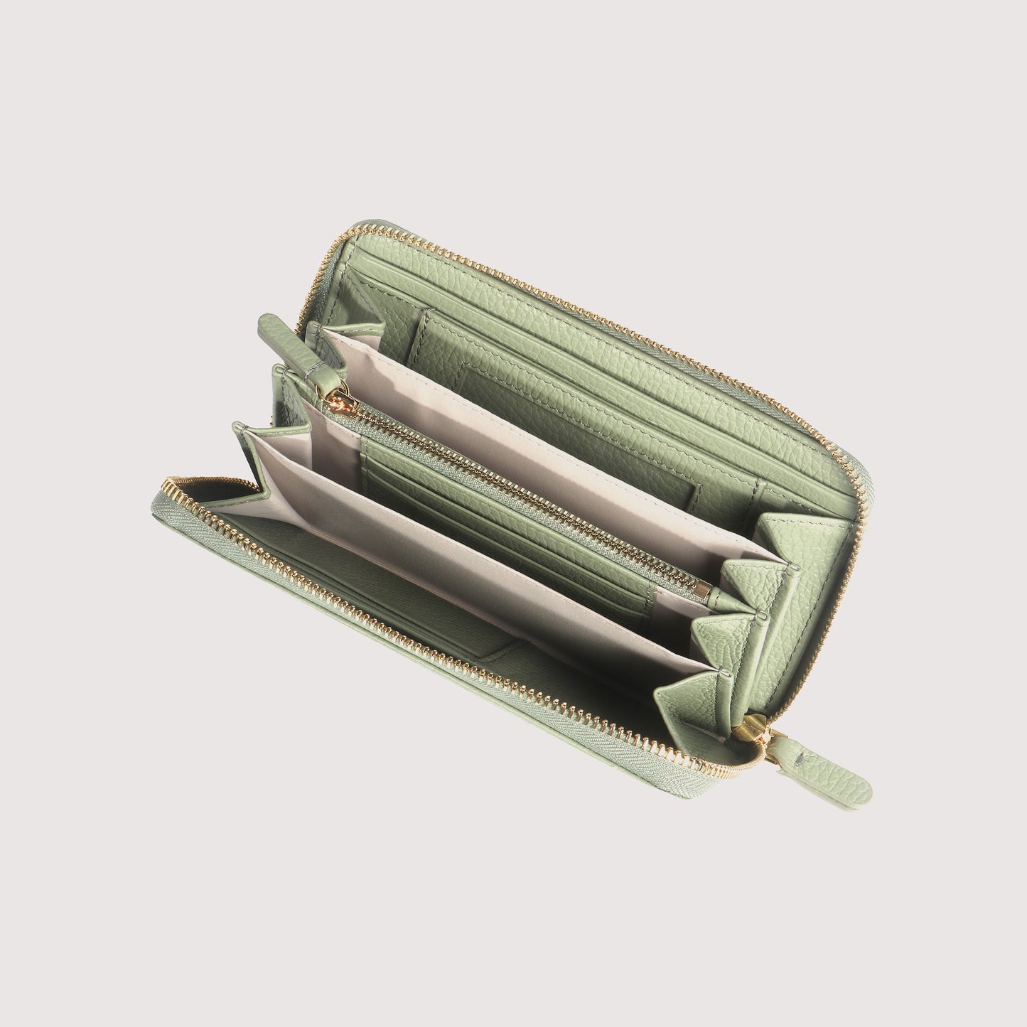 COCCINELLE DULSE SOFT LARGE ZIP AROUND