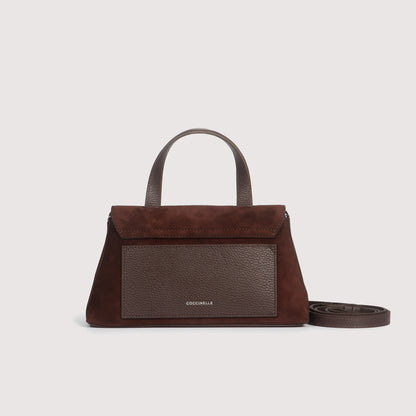 COCCINELLE NIKLA SUEDE BIMATERIAL SMALL