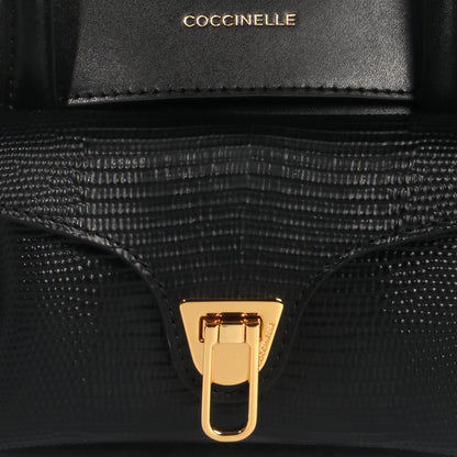 COCCINELLE DOUBLE BEAT BIMATERIAL SMALL