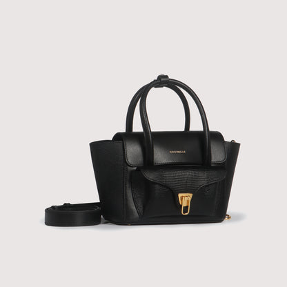 COCCINELLE DOUBLE BEAT BIMATERIAL SMALL