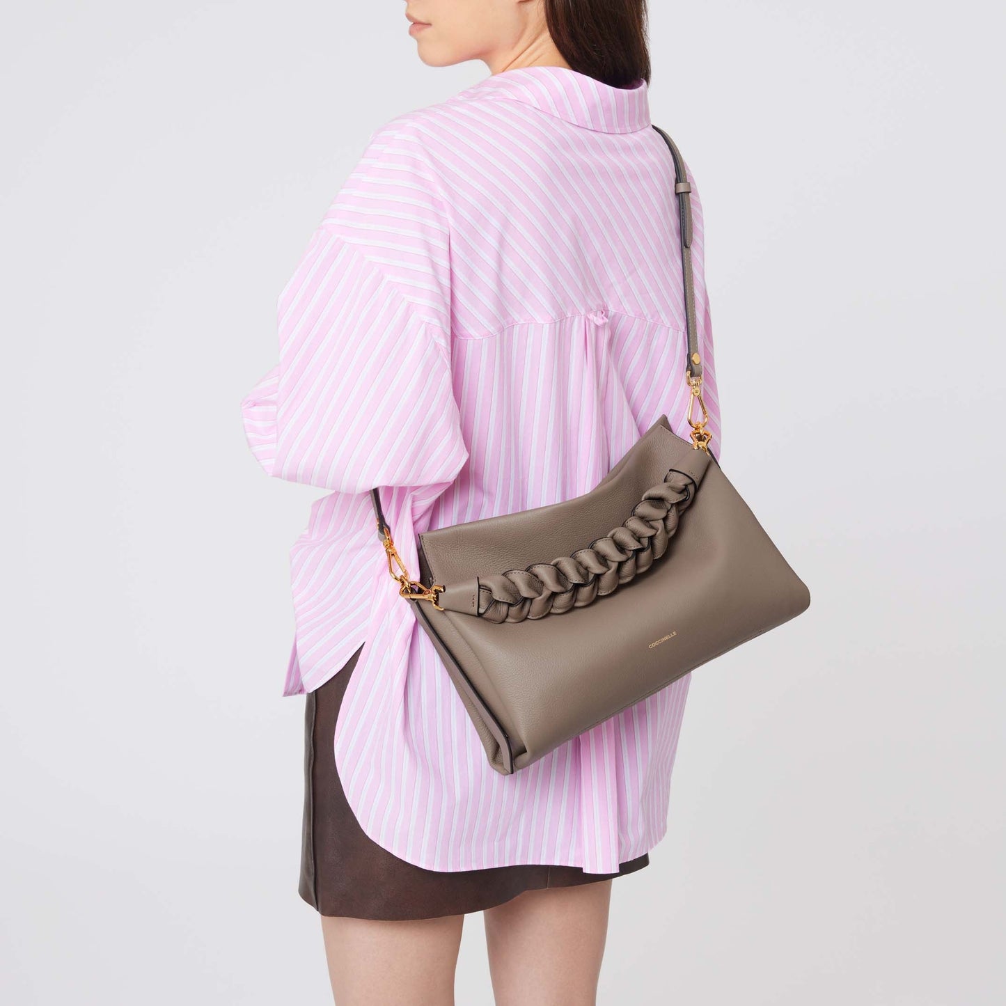 COCCINELLE BOHEME GRANA DOUBLE MEDIUM