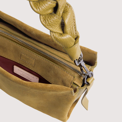 COCCINELLE BOHEME SUEDE BIMATERIAL SMALL