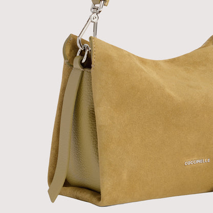 COCCINELLE BOHEME SUEDE BIMATERIAL SMALL