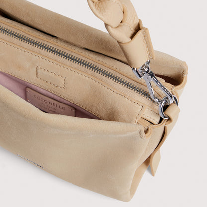 COCCINELLE BOHEME SUEDE BIMATERIAL SMALL