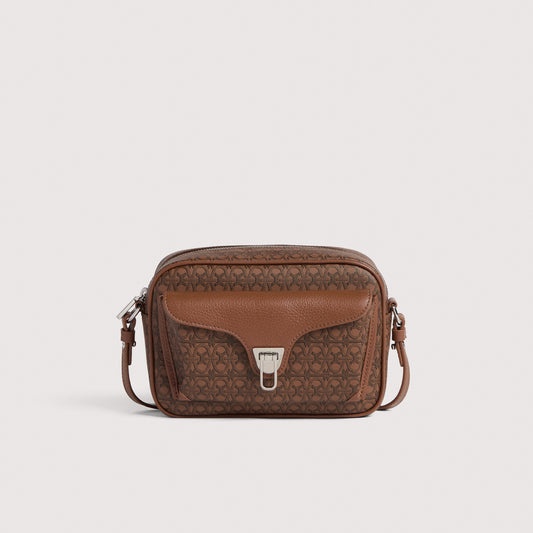 COCCINELLE BEAT COATED MONOGRAM SMALL