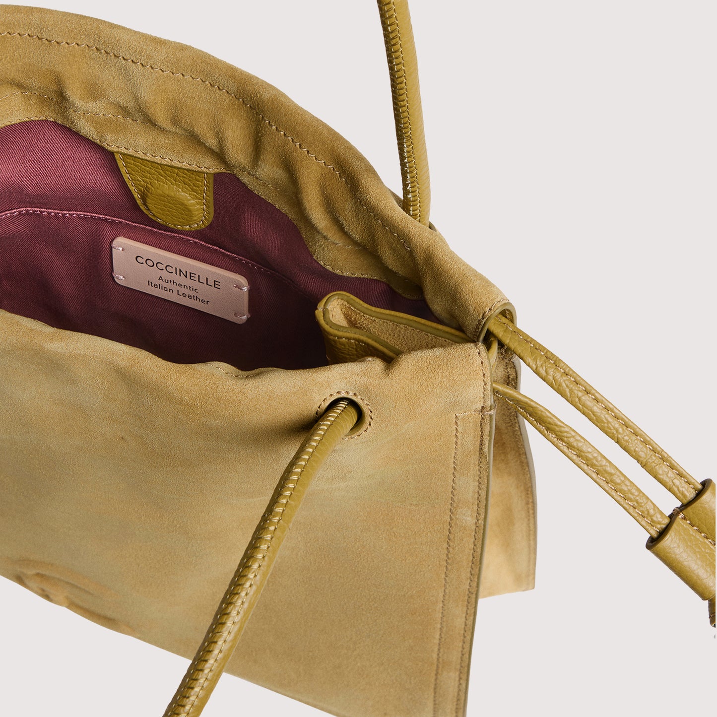 COCCINELLE DULSE SUEDE MEDIUM