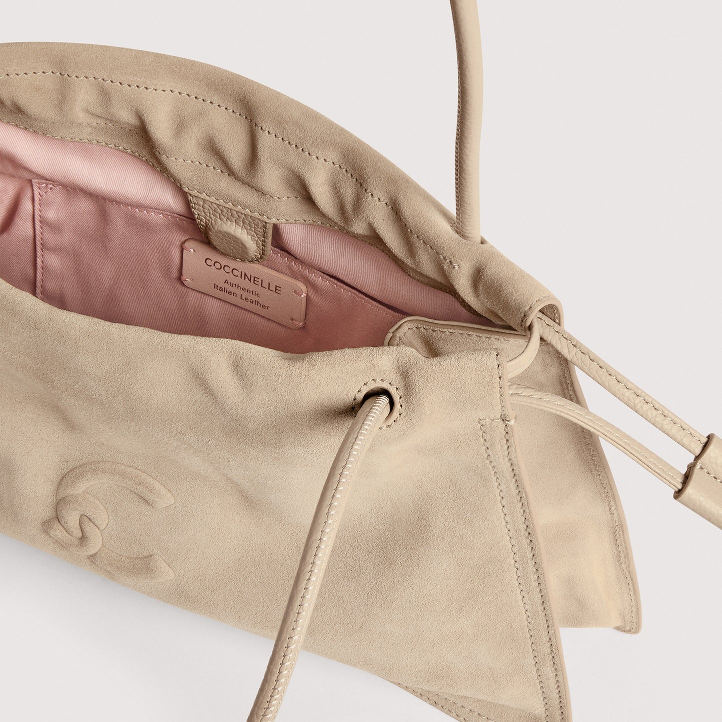 COCCINELLE DULSE SUEDE MEDIUM