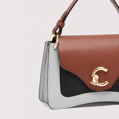 COCCINELLE C-ME TRICOLOR SMALL