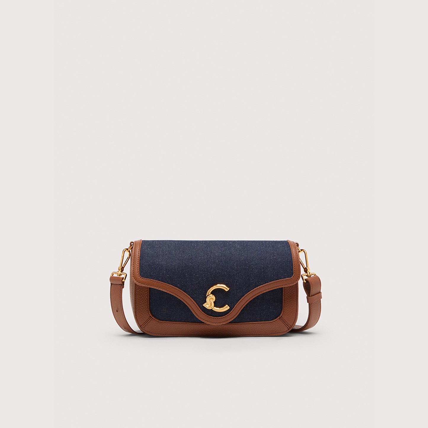 COCCINELLE C-ME DENIM MEDIUM