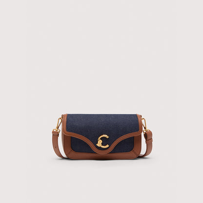 COCCINELLE C-ME DENIM MEDIUM
