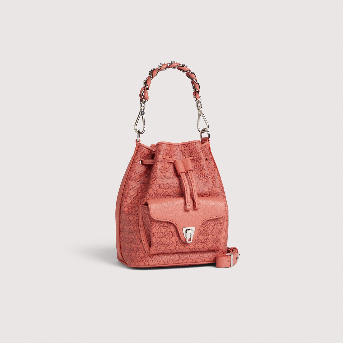COCCINELLE BEAT GENERATION COATED MONOGRAM SMALL