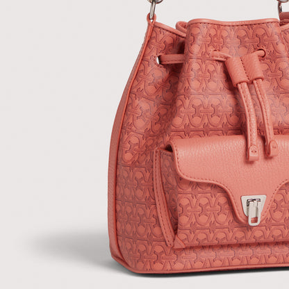 COCCINELLE BEAT GENERATION COATED MONOGRAM SMALL